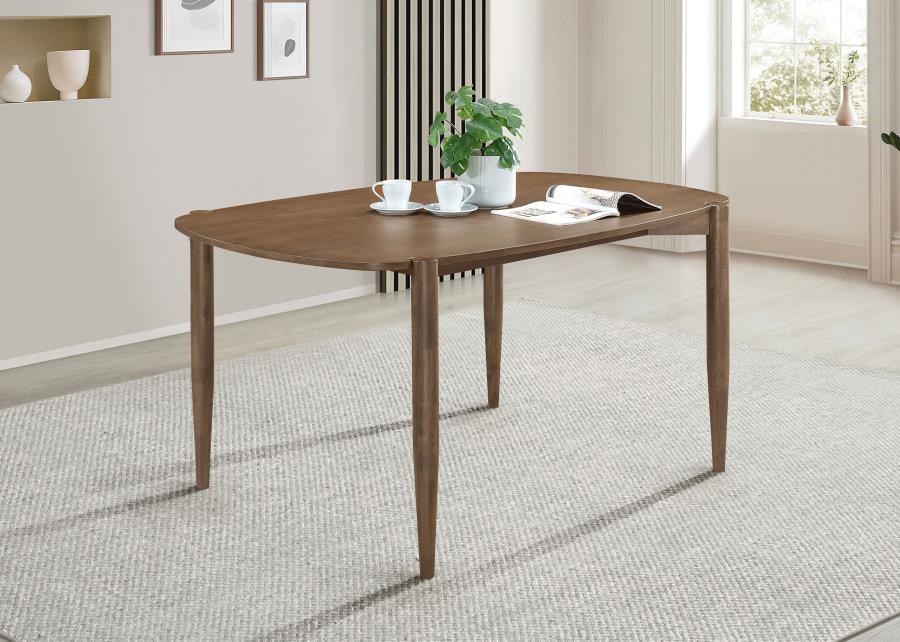 Dortch Oval Dining Table - "Walnut"
