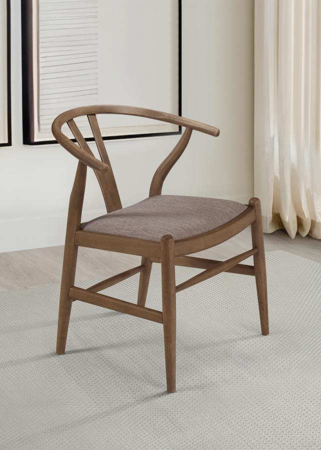 Dinah Wishbone Dining Chair - "Walnut"
