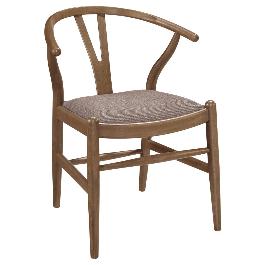 Dinah Wishbone Dining Chair - "Walnut"