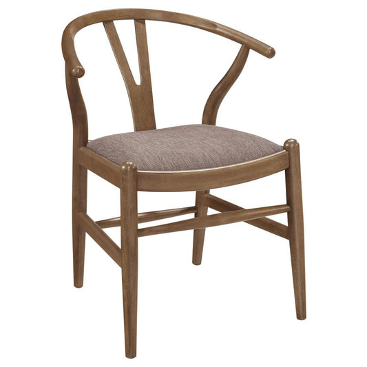 Dinah Wishbone Dining Chair - "Walnut"
