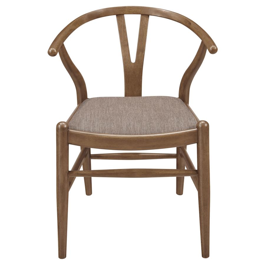 Dinah Wishbone Dining Chair - "Walnut"