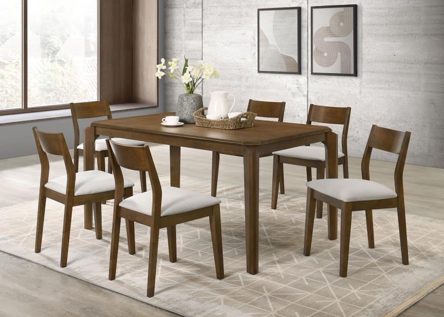 Almonte Dining Table - "Dark Brown"