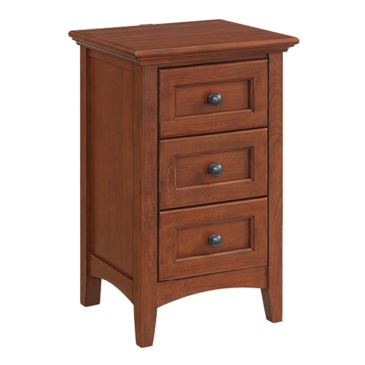 McKenzie Small 3–Drawer Nightstand