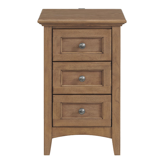 McKenzie Small 3–Drawer Nightstand