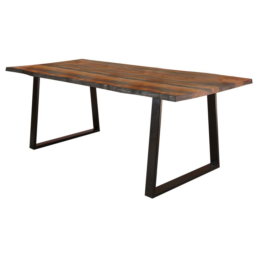 Ditman Live Edge Dining Table - "Grey"