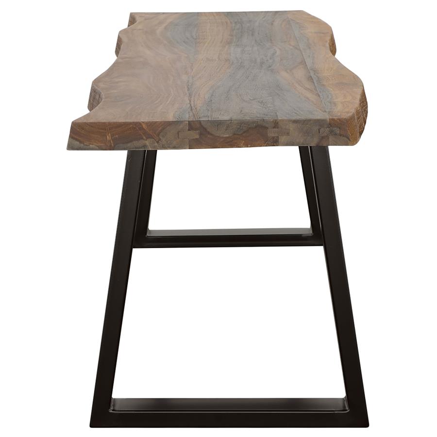 Ditman Live Edge Dining Bench - "Grey"