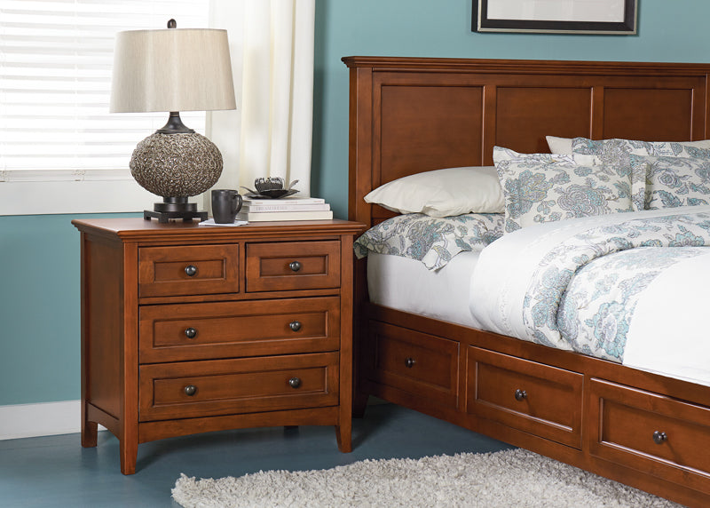 McKenzie Large 4–Drawer Nightstand