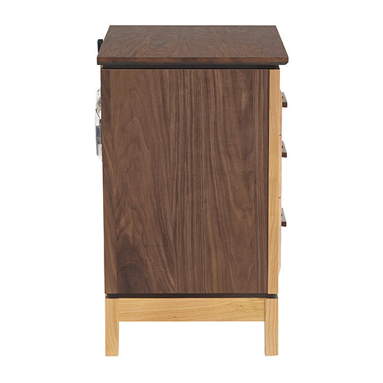 Addison Wide 3-Drawer Nightstand