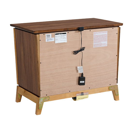 Addison Wide 2-Drawer Nightstand
