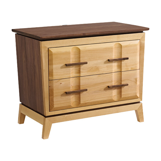 Addison Wide 2-Drawer Nightstand
