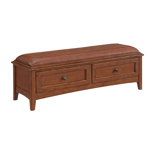 McKenzie 2–Drawer Bench