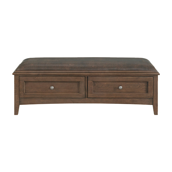 McKenzie 2–Drawer Bench