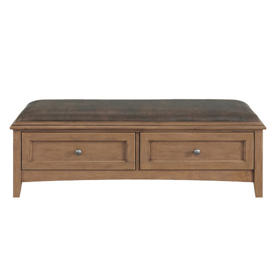 McKenzie 2–Drawer Bench