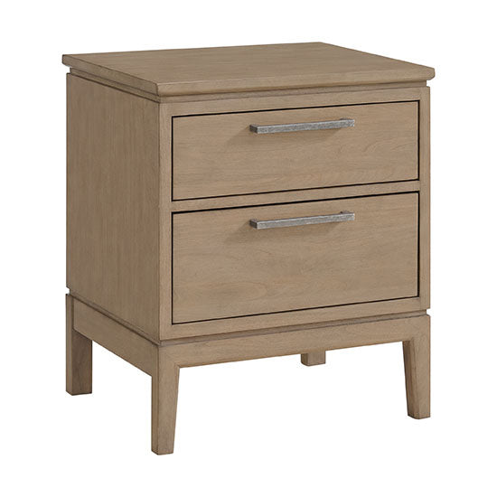 Bailey Wide 2-Drawer Nightstand