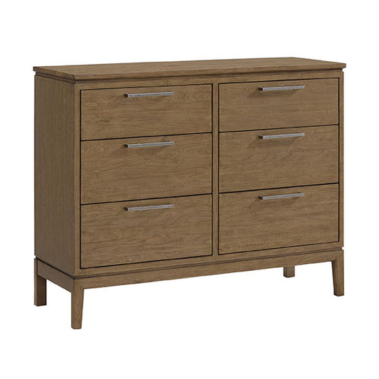 Bailey 6-Drawer 50"W Low Dresser