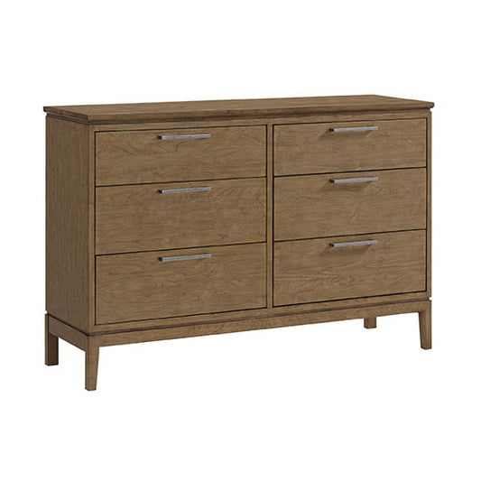 Bailey 6-Drawer 60"W Low Dresser