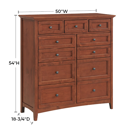 McKenzie 11-Drawer Chest