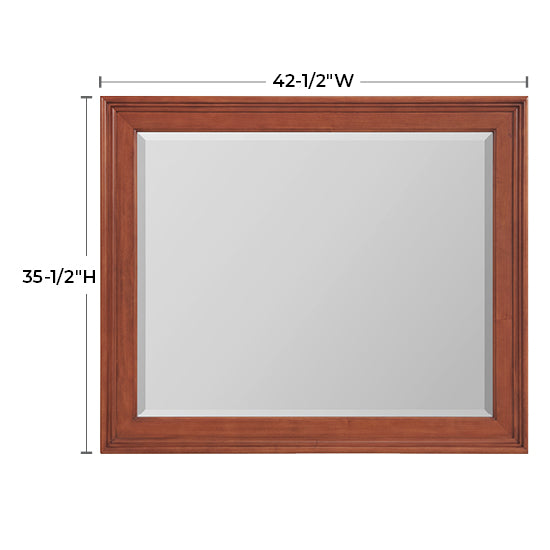 McKenzie Beveled Retangular Mirror