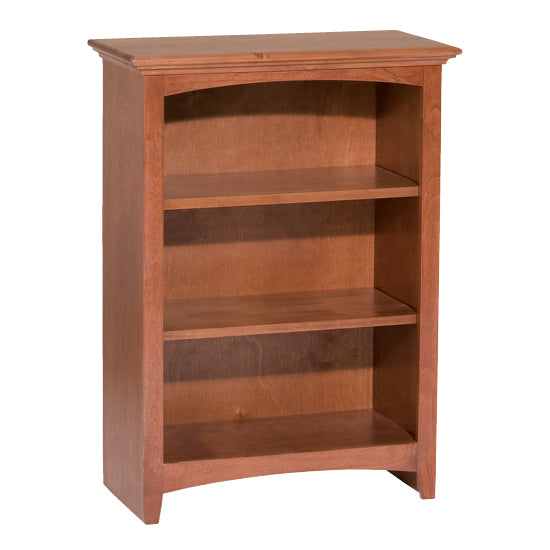 McKenzie  24"W x 36"H Alder Bookcase, Finished