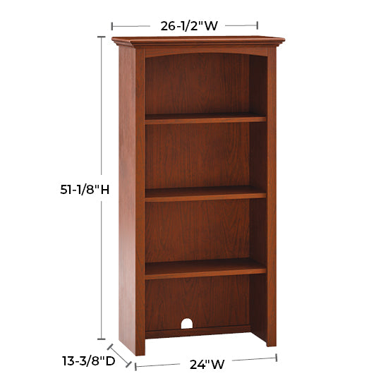 McKenzie 24″ Wide Hutch, Finished