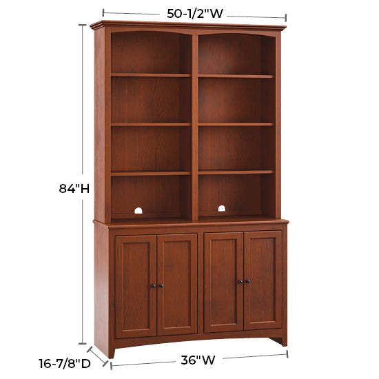 McKenzie 48″ Wide Hutch, Finished