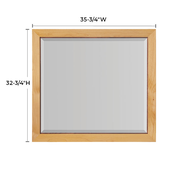 Beveled Rectangular Mirror - Small