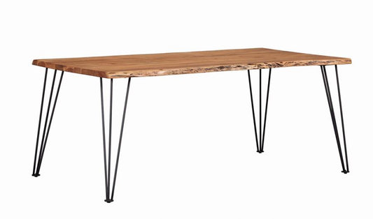 Sherman Live Edge Dining Table - "Natural"