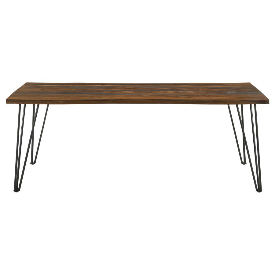 Neve Live Edge Dining Table - "Grey"