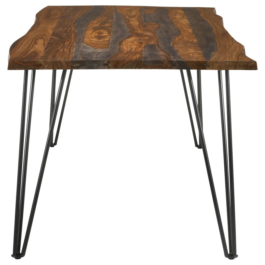 Neve Live Edge Dining Table - "Grey"
