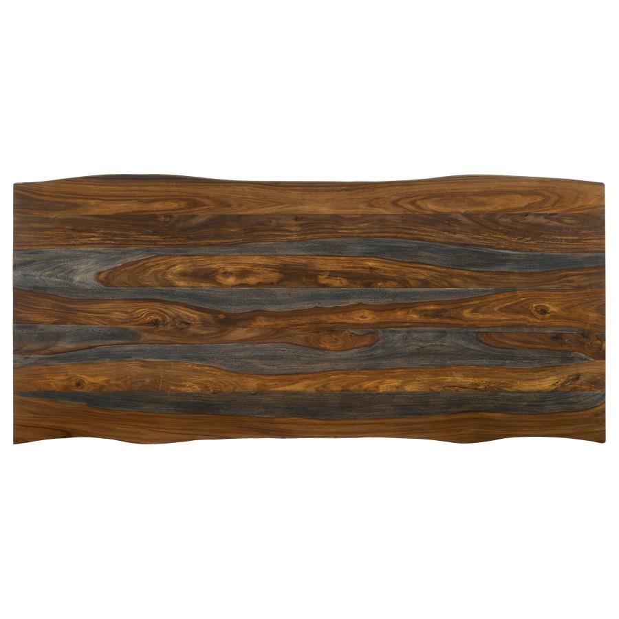 Neve Live Edge Dining Table - "Grey"
