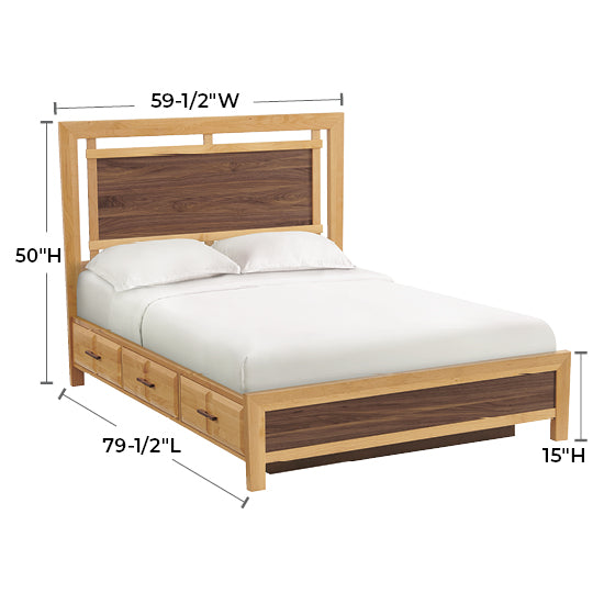 Addison Full Panel Storage Bed