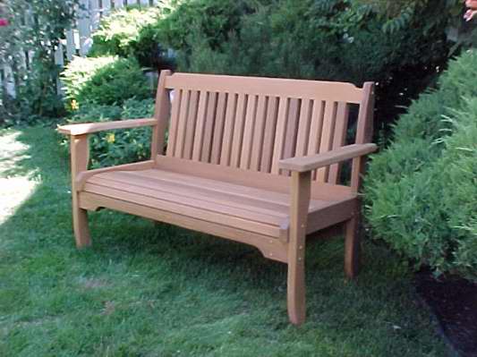 Cabbage Hill 4' Garden Bench