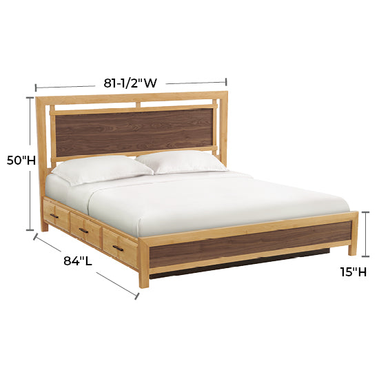 Addison King Panel Storage Bed