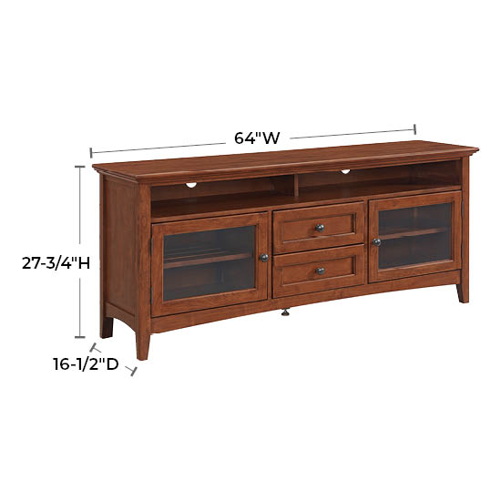 McKenzie 64″W Sound Bar Media Console