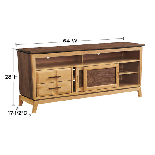 Addison 64″W Sound Bar Media Console
