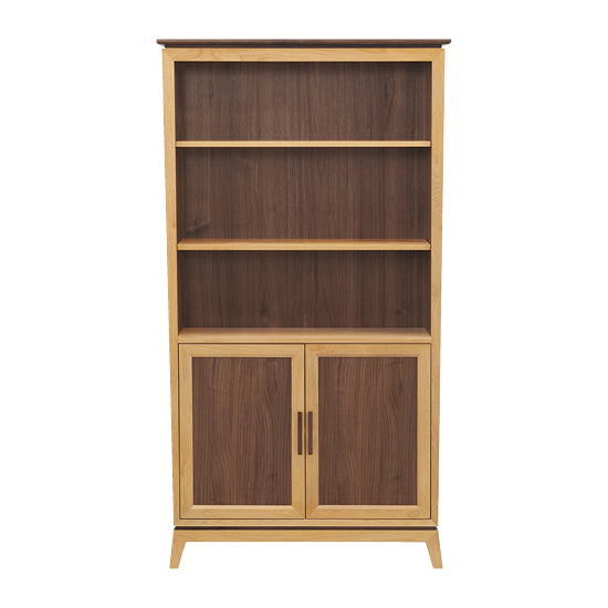Addison 72″H × 39″W Bookcase with Doors