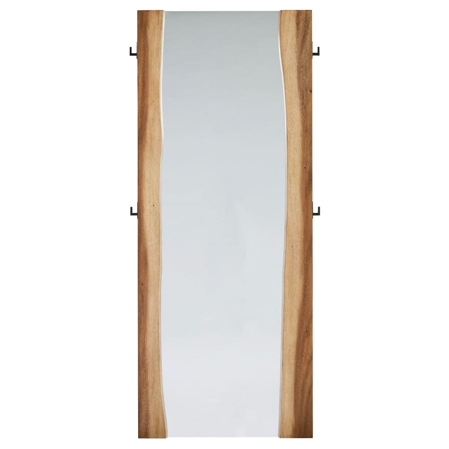 Winslow Standing Mirror - "Smokey Walnut"