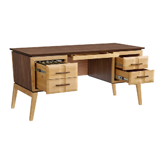 Addison 4-Drawer Desk