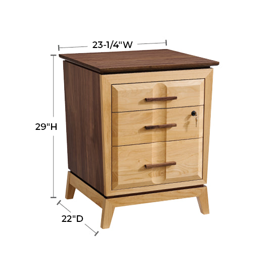 Addison Locking File Cabinet