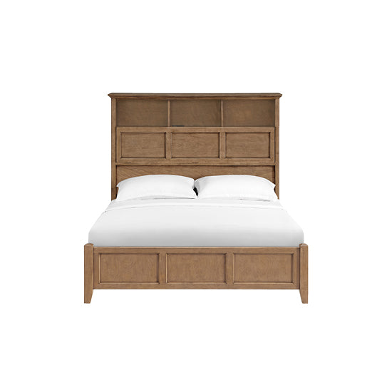 McKenzie Queen Classic Bookcase Bed