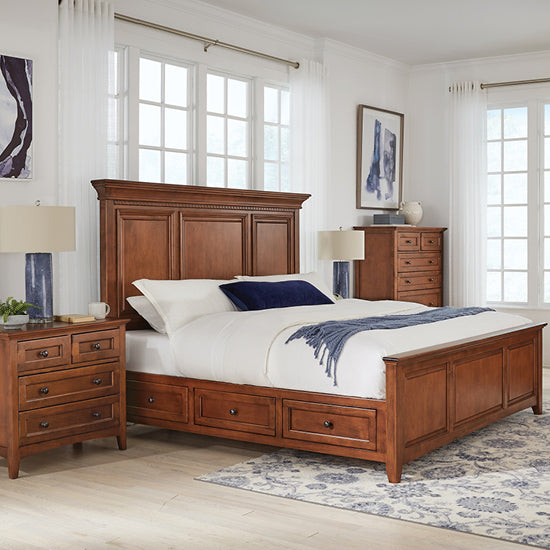 McKenzie Queen Grand Storage Bed