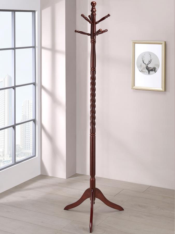 Riona Coat Rack - "Merlot"