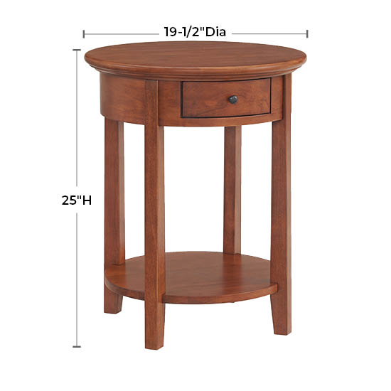 McKenzie Round Side Table