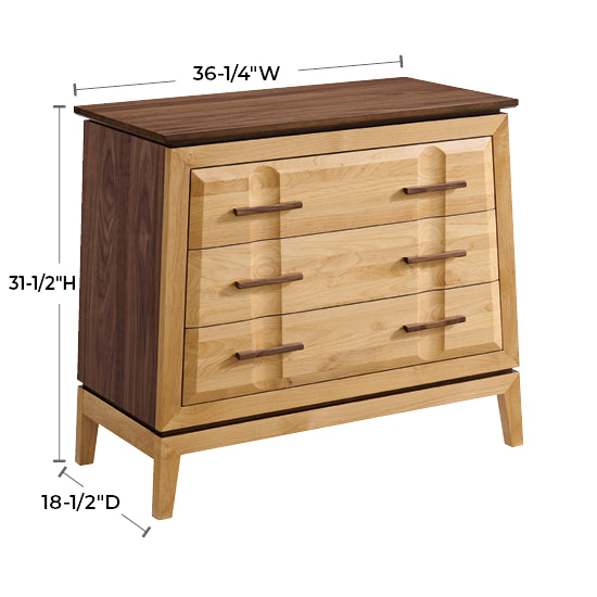 Addison Bureau / 3-Drawer Chest