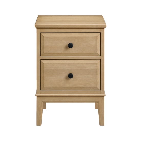 Virginia Small 2-Drawer Nightstand