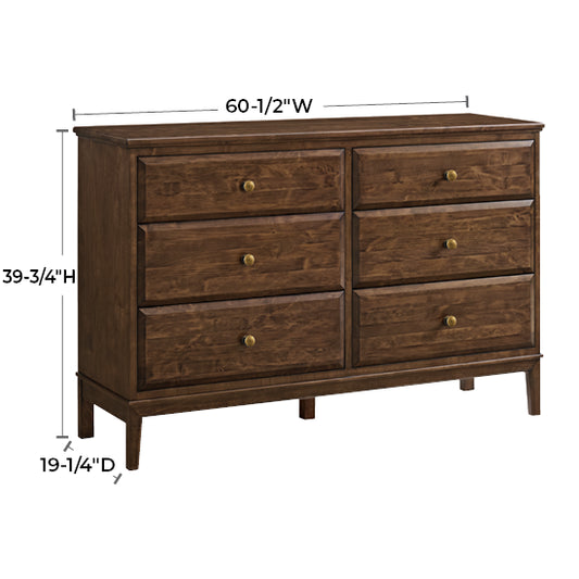 Virginia 60"W Low Dresser