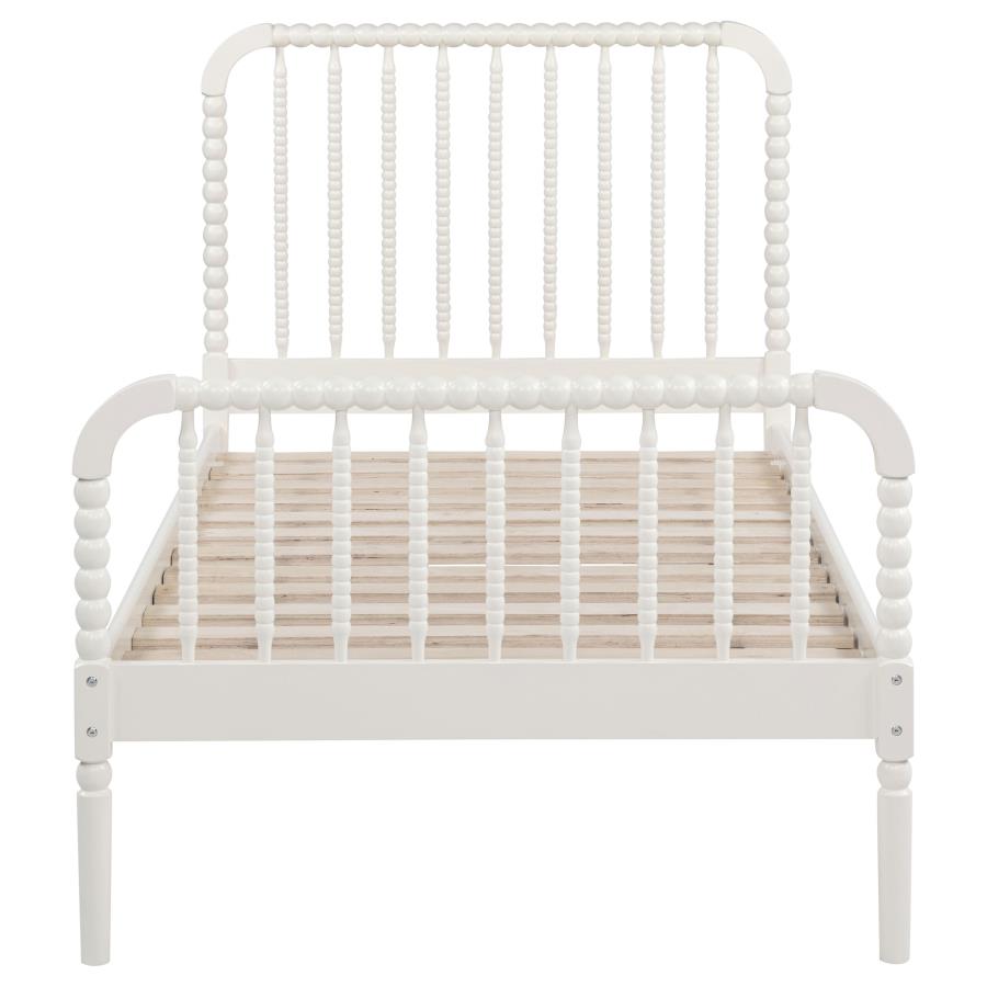 Jones Open Frame Twin Platform Bed - "White"