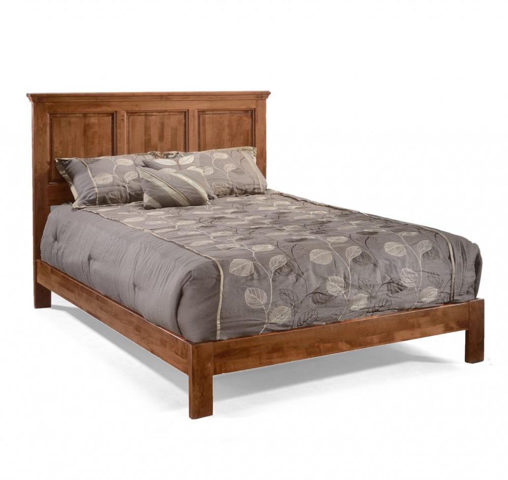 Heritage Raised Panel Bed - Low Footboard