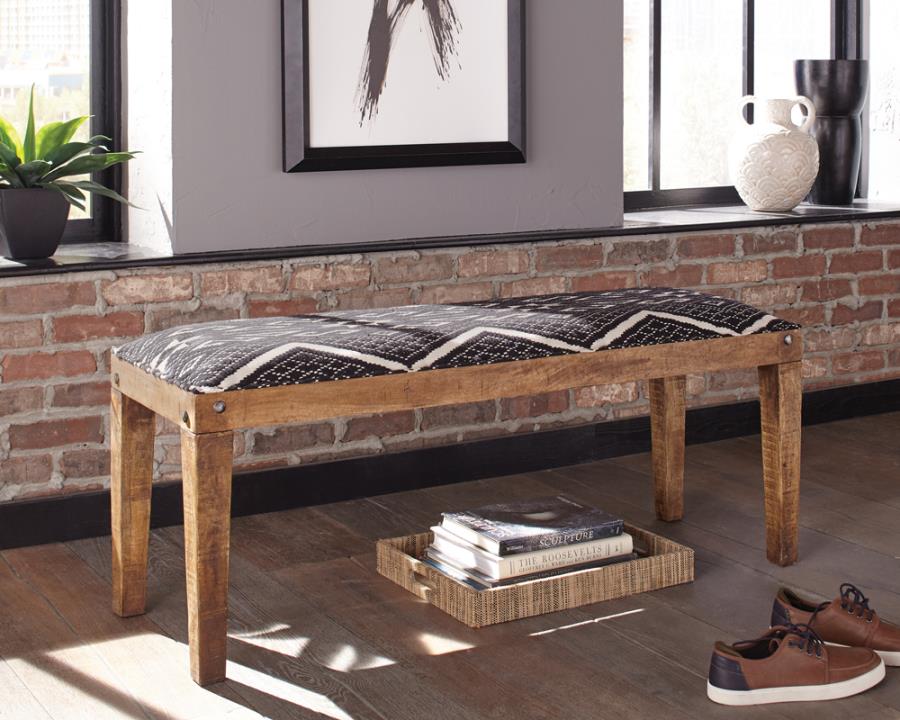 Lamont Upholstered Bench - "Natural"
