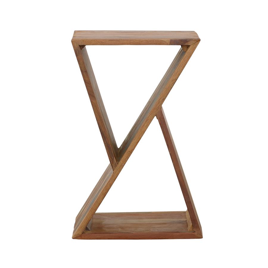 Lily Reclaimed Wood Side Table - "Natural"